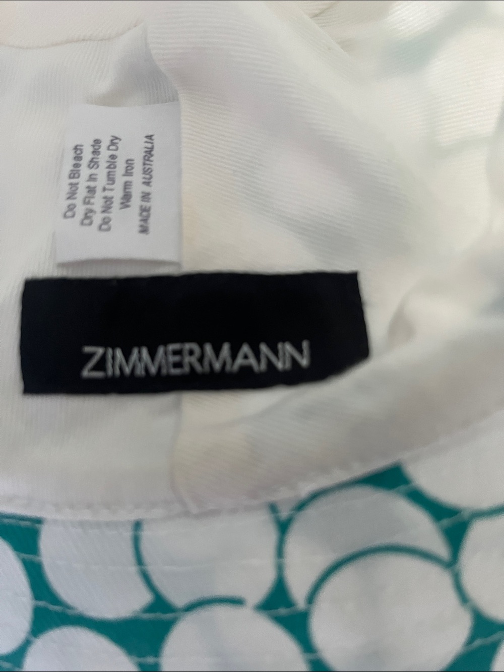 Zimmermann Vintage Printed Canvas Bucket Hat - Picture 3 of 8